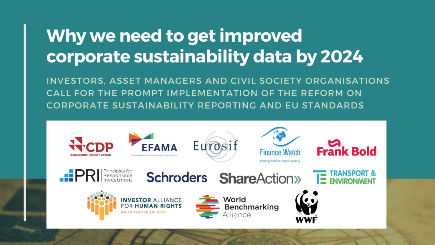 CSRD Why we need to get improved corporate sustainability data by