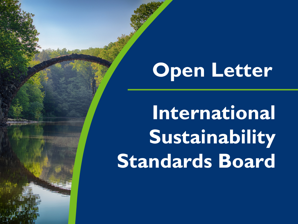 Eurosif open letter in response to the ISSB consultation