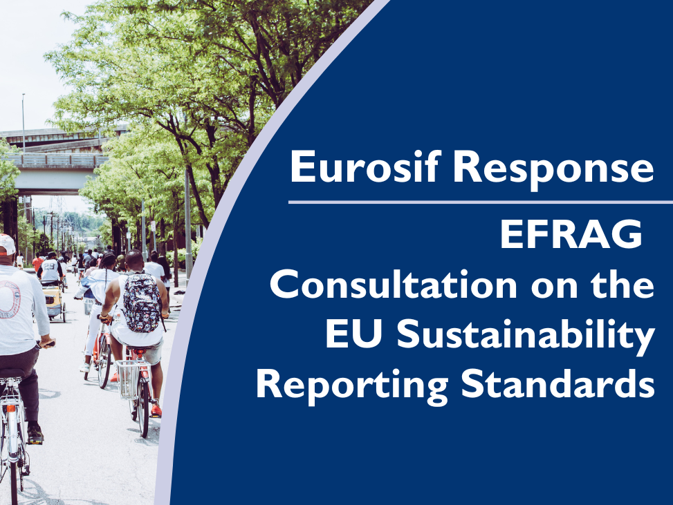 Eurosif response to the EFRAG consultation on the ESRS