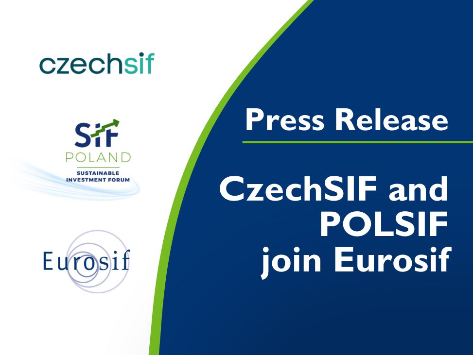 CzechSIF and POLSIF join Eurosif