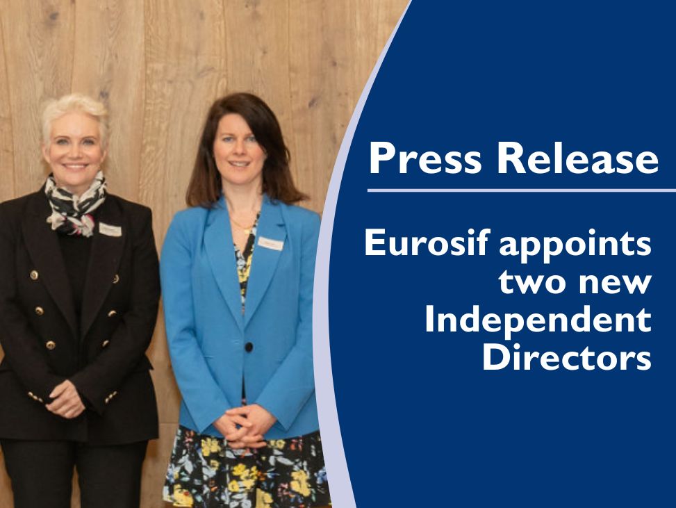Eurosif appoints two new Independent Directors