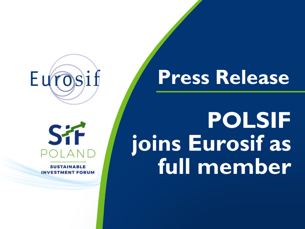 POLSIF joins Eurosif as full member